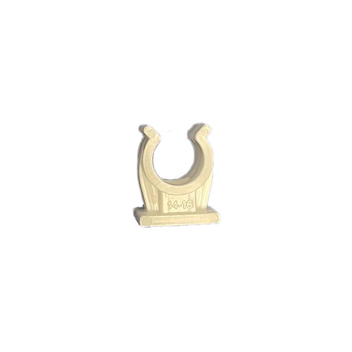 Eauklembeugel 15 mm enkel - 30 stuks