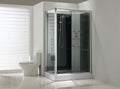Eausunshine rechts complete douchecabine 120x90x218 alu  5mm glas