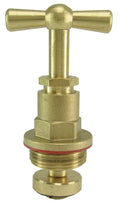 Eaubovendeel messing voor stopkraan Kiwa 22mm 3/4"