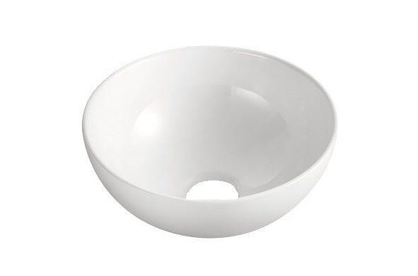Eauluna waskom rond 32,5 x 14 cm keramiek glans wit