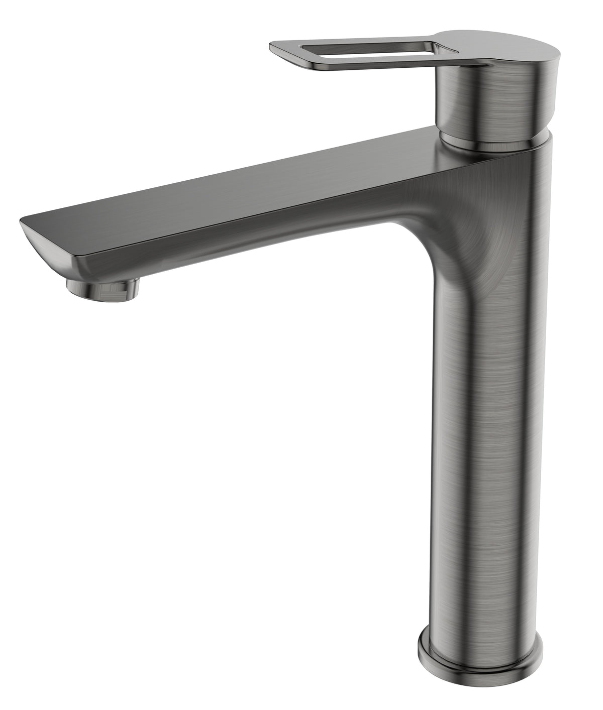 Eautirreno wastafelkraan verhoogd gunmetal
