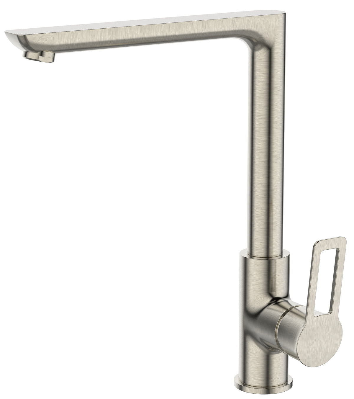 Eaubraga spoeltafelkraan geborsteld inox