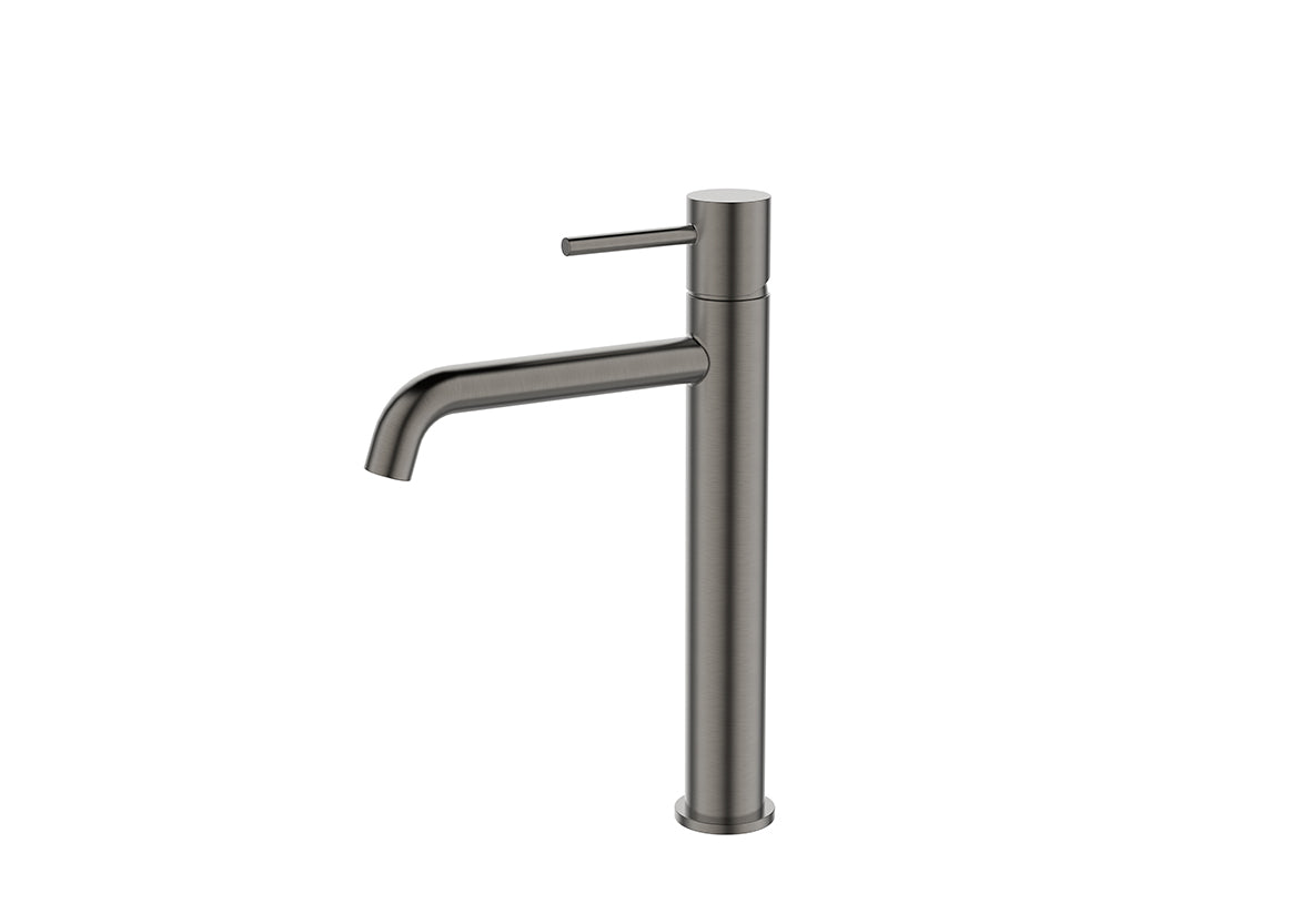 Eaubrasil wastafelkraan verhoogd gunmetal