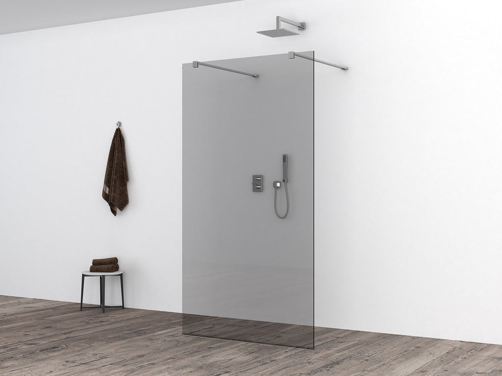 Eauslim glasplaat 800 x 2000 x 8 mm nano rookglas