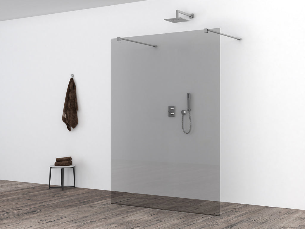 Eauslim glasplaat 1400 x 2000 x 8 mm nano rookglas