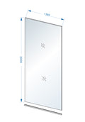 Eauslim glasplaat 1400 x 2000 x 8 mm nano rookglas