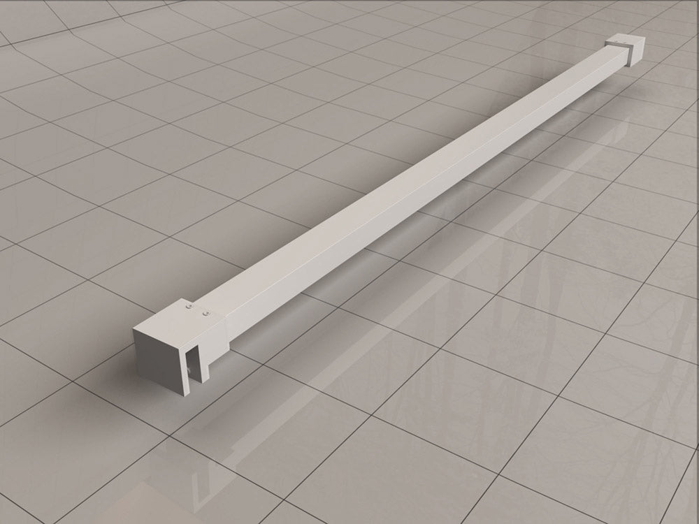 Eauslim stabilisatiestang 120 cm mat wit