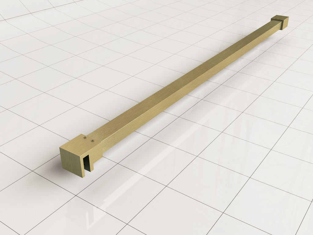 Eauslim stabilisatiestang 120 cm geborsteld messing
