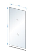 Eauslim glasplaat 1000 x 2000 x 8 mm nano warm koper glas