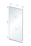 Eauslim glasplaat 1200 x 2000 x 8 mm nano warm koper glas