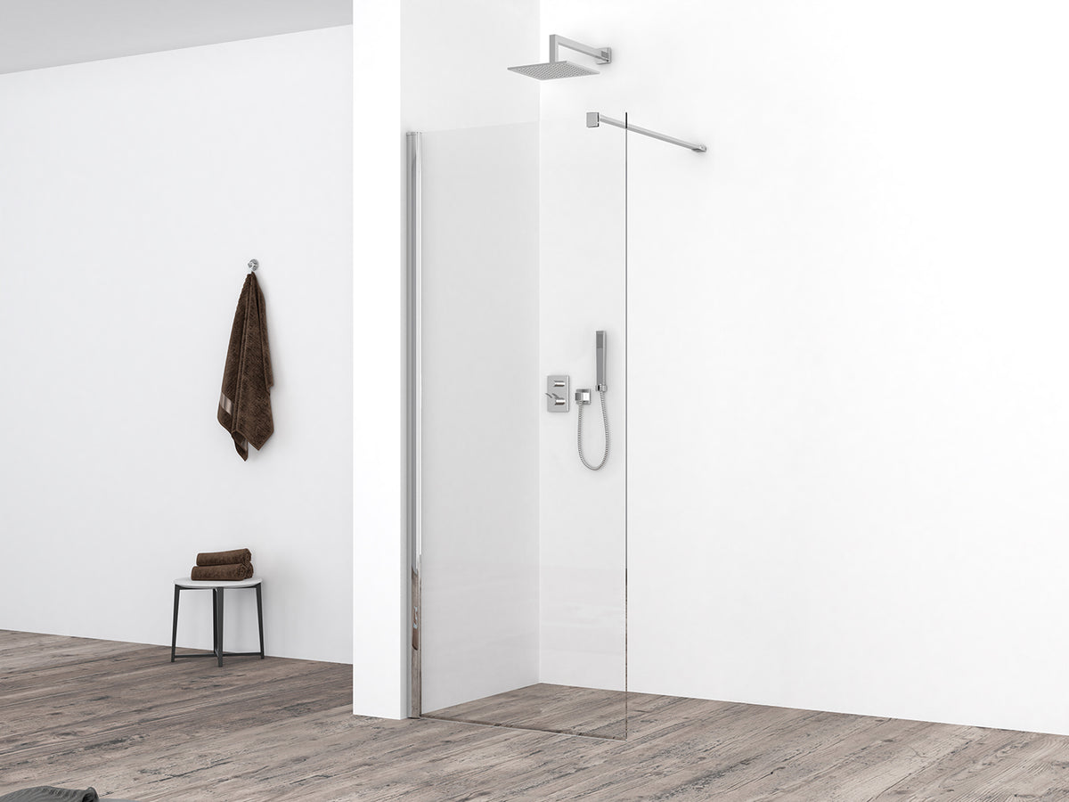 Eaucomfort inloopdouche 500 x 2000 x 10 mm nano helder glas/chroom