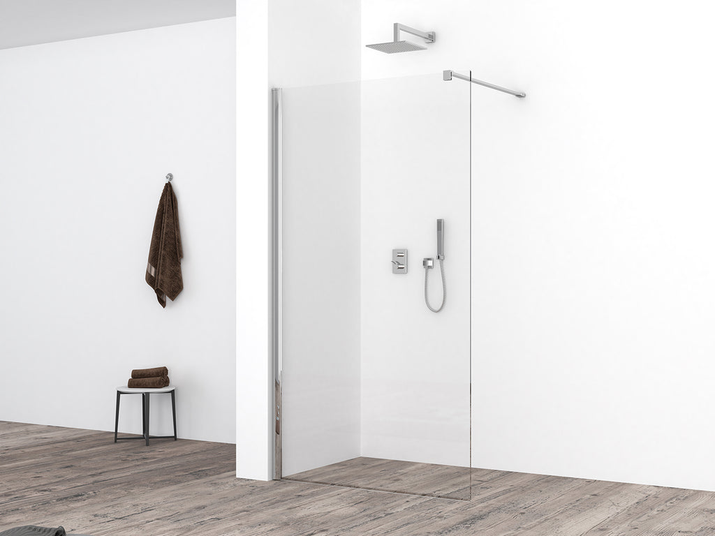 Eaucomfort inloopdouche 800 x 2000 x 10 mm nano helder glas/chroom