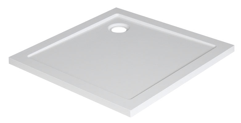 Eauluxe douchebak smc vierkant 800x800x40 wit