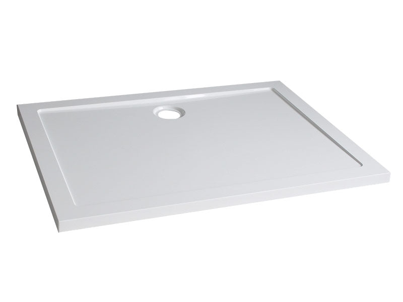 Eauluxe douchebak smc rechthoek 120x90x4 cm wit