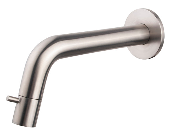 Eaucaral sophia fonteinkraan inkortbaar met muurbevestiging 1/2" geborsteld staal pvd