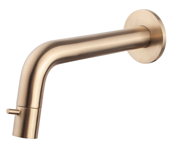 Eaucaral sophia fonteinkraan inkortbaar met muurbevestiging 1/2" geborsteld messing pvd