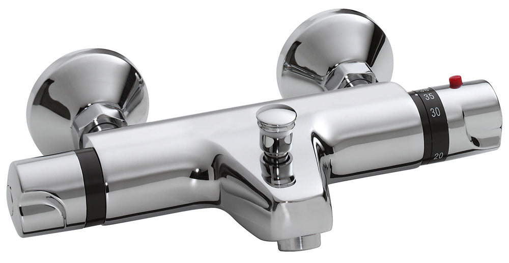 Eauuniversele thermostatische badmengkraan chroom