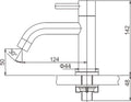 Eau304 fonteinkraan 1/2" geborsteld rvs