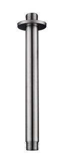 Eau304 douchearm met plafondbevestiging rond 20 cm geborsteld rvs