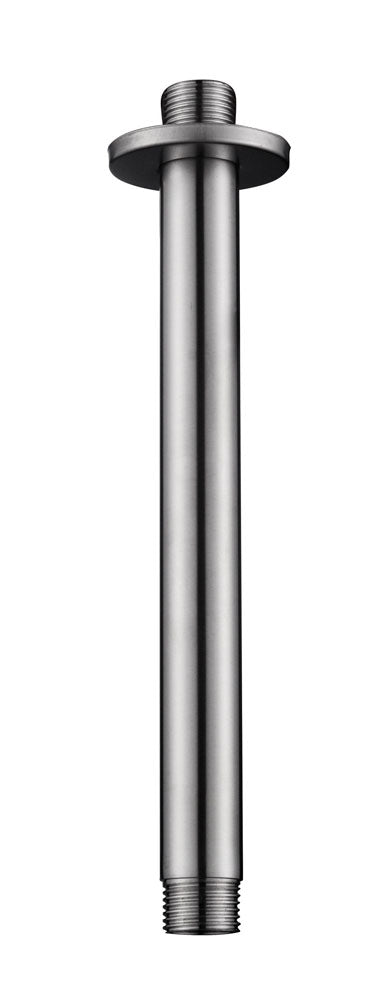 Eau304 douchearm met plafondbevestiging rond 20 cm geborsteld rvs