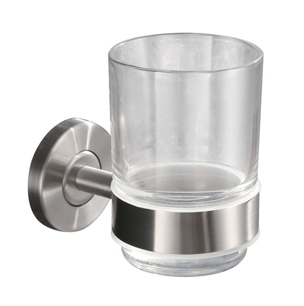Eau304 beker met houder rvs