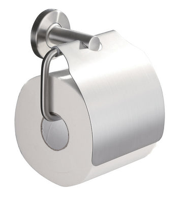Eau304 toiletrolhouder met klep rvs