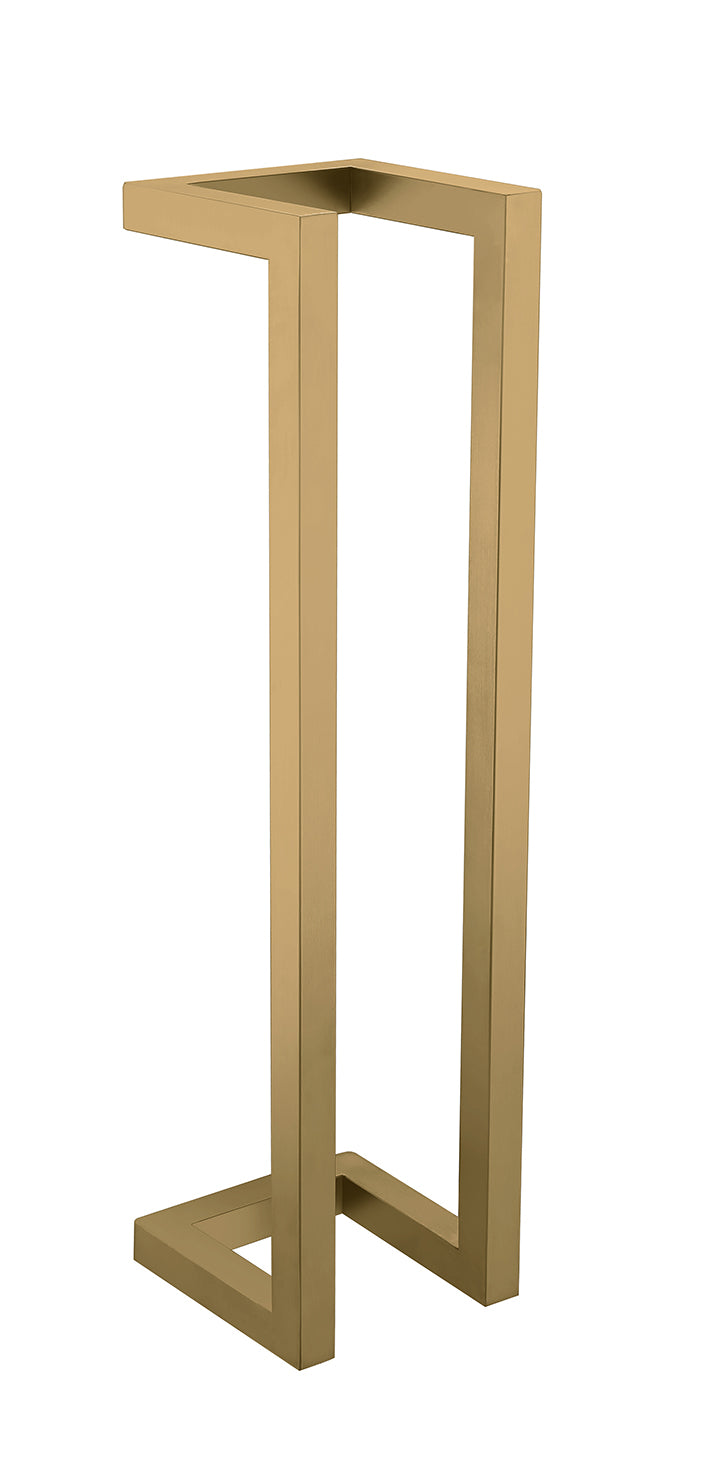 Eauloft handdoekrek 50 x 12.5 x 12.5 cm geborsteld messing pvd