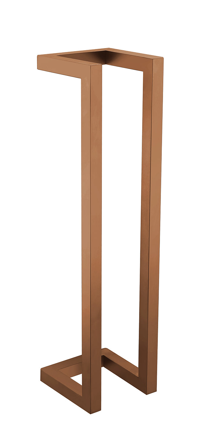 Eauloft handdoekrek 50 x 12.5 x 12.5 cm geborsteld brons koper pvd