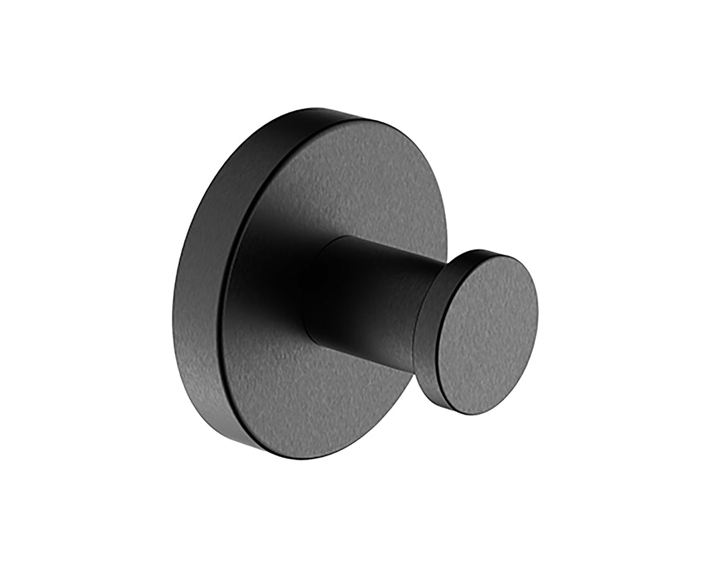Eaualonzo handdoekhaak groot gunmetal pvd
