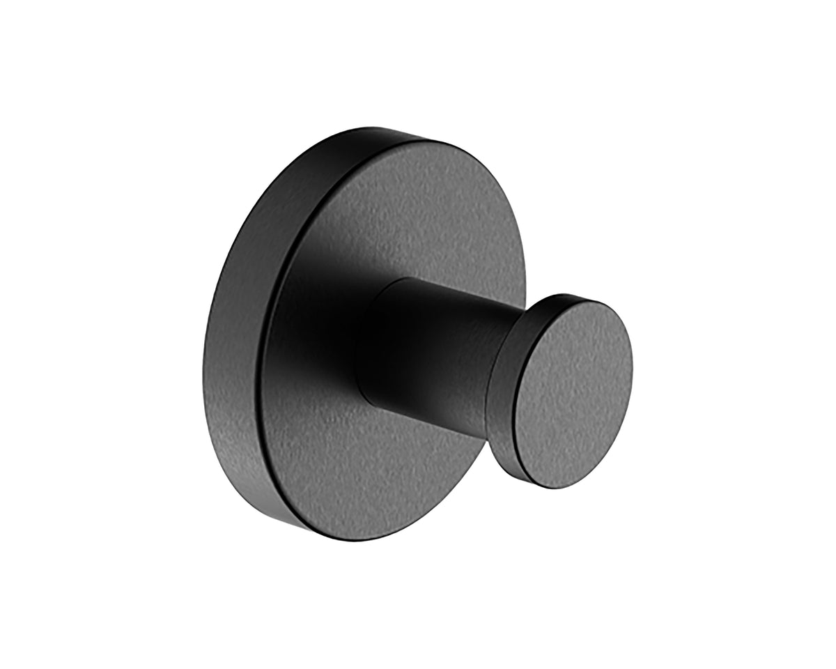 Eaualonzo handdoekhaak groot gunmetal pvd
