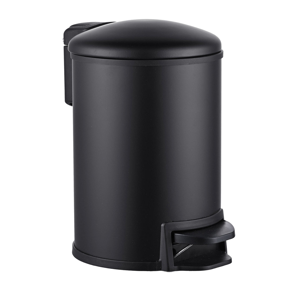 Eautobin pedaalemmer softclose 3 liter mat zwart