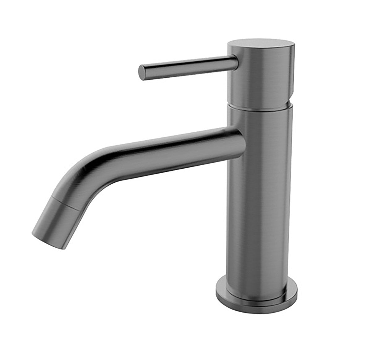 Eaustyle wastafelkraan gunmetal pvd