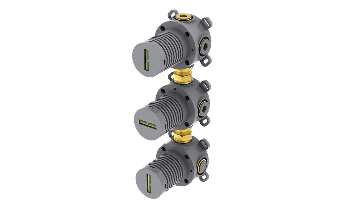 Eaucaral inbouwdeel thermostatische