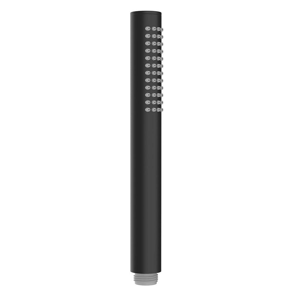 Eauunimatch staafhanddouche 1 stand mat zwart
