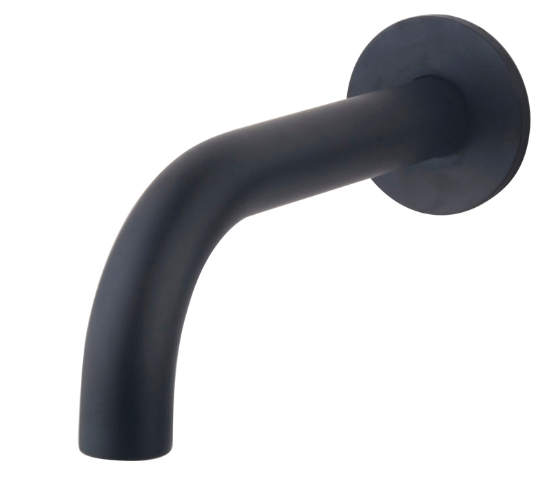 Eaucaral baduitloop rond 20 cm 1/2'' zwart