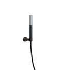 Eauunimatch handdoucheset met staafhanddouche 1 stand, doucheslang en wandhouder kantelbaar gunmetal/mat zwart