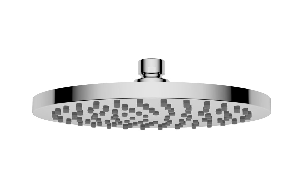 Eauunimatch hoofddouche rond 20 x 1,2 cm chroom