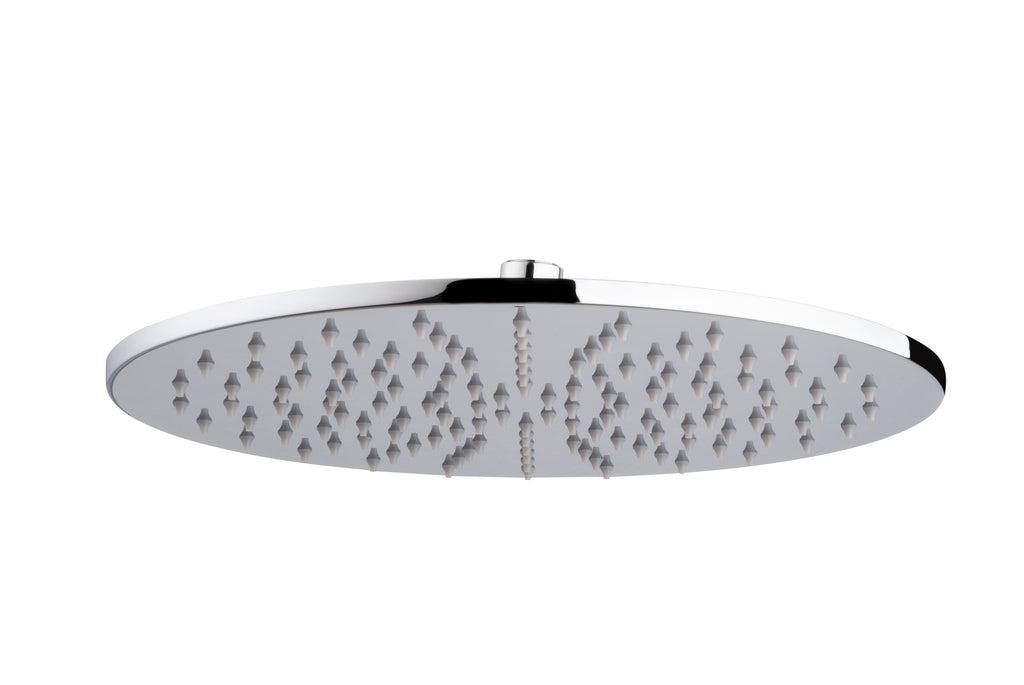 Eauunimatch hoofddouche rond 30 x 0,8 cm chroom