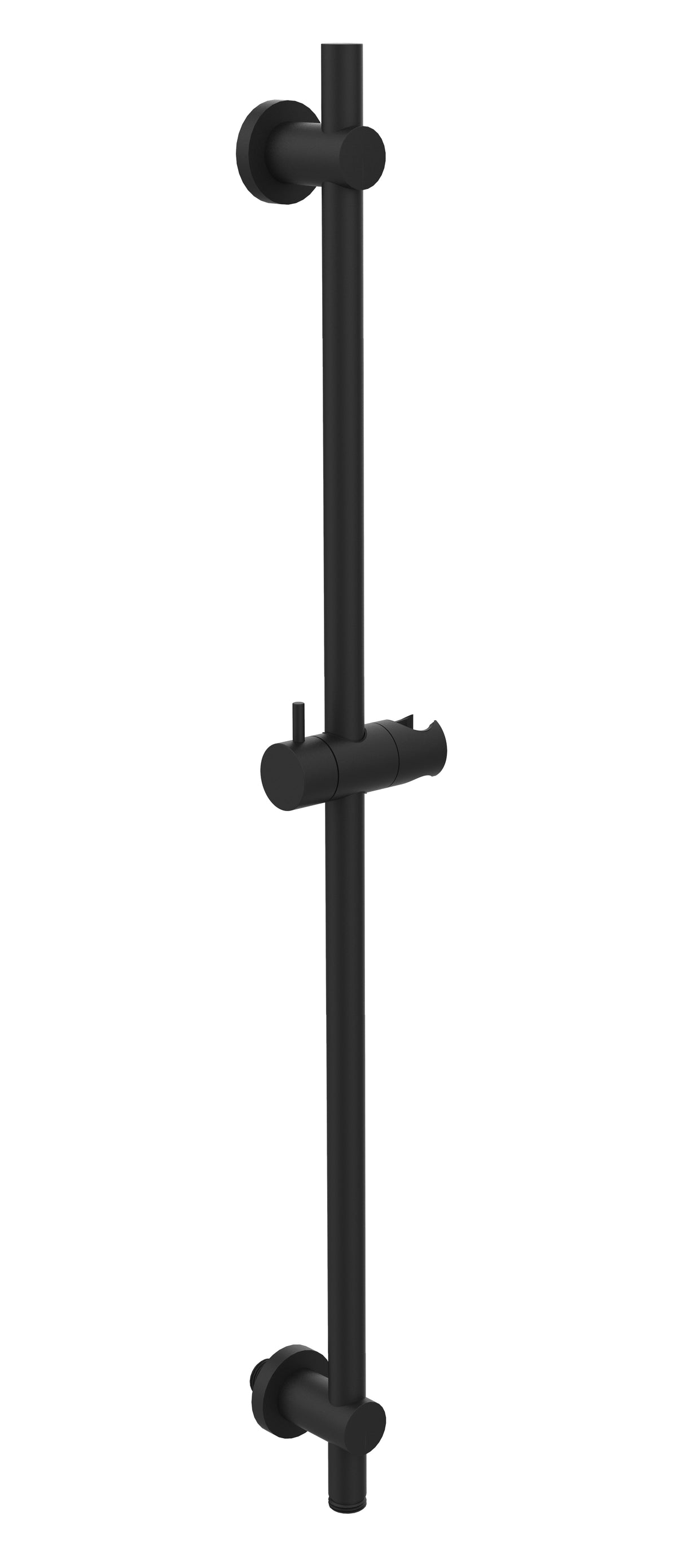 Eauunimatch glijstang met wateraansluiting 76,5 cm mat zwart