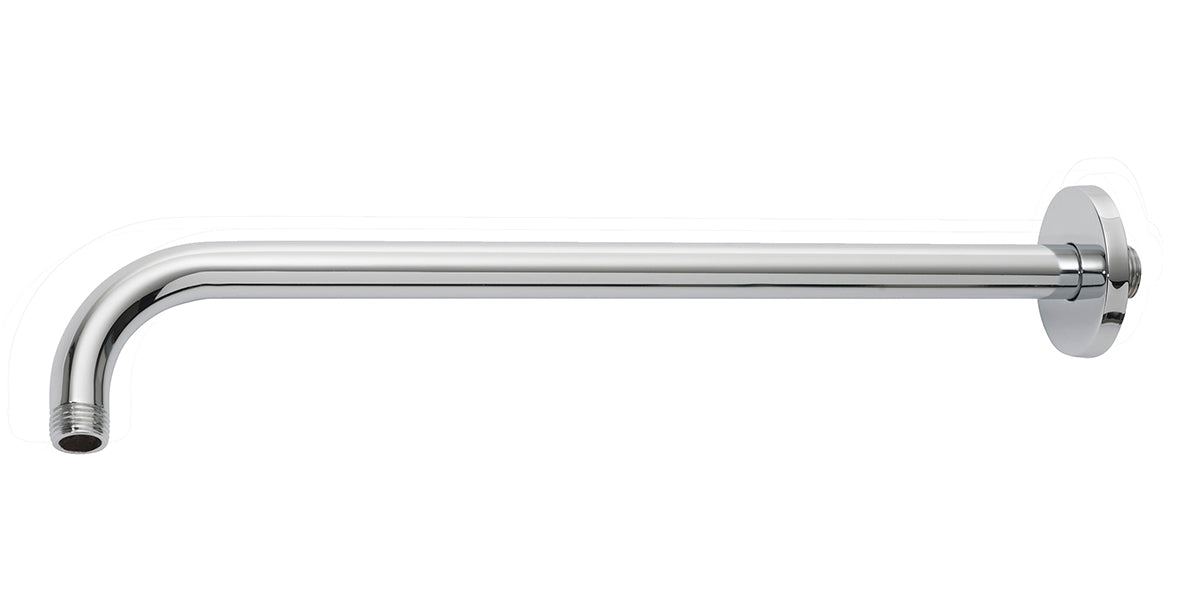 Eauunimatch douchearm met muurbevestiging 45 cm chroom