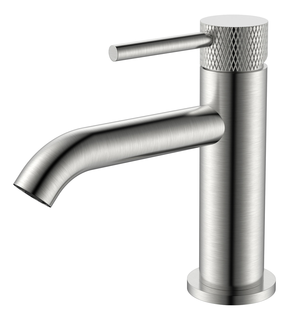 Eauribbd fonteinkraan 1/2" geborsteld staal pvd