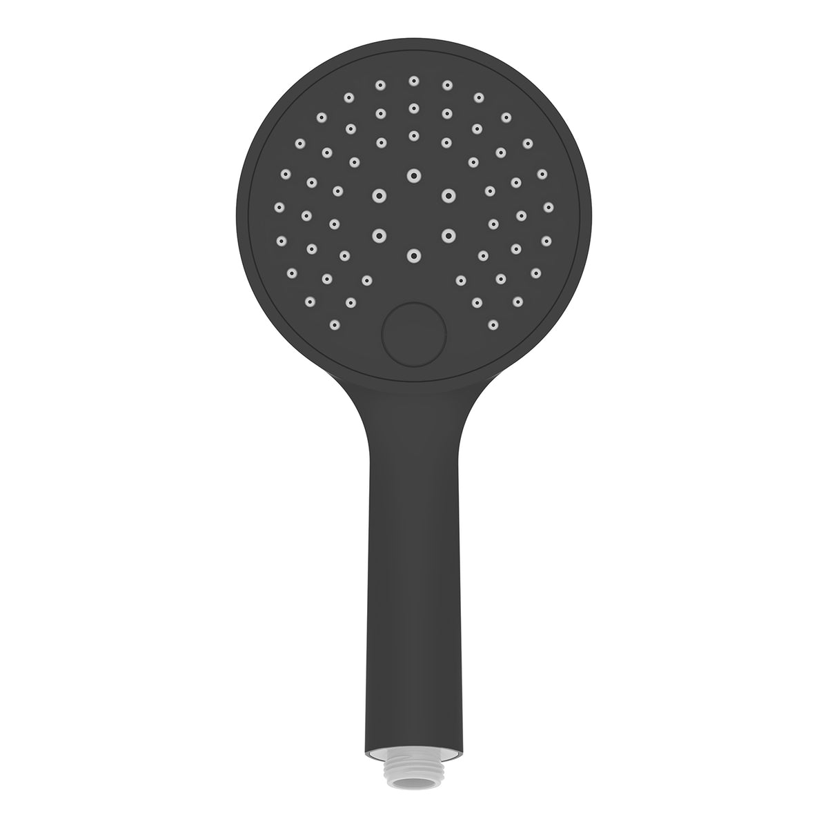 EauuniMatch handdouche 3 standen Ã˜ 12 cm mat zwart