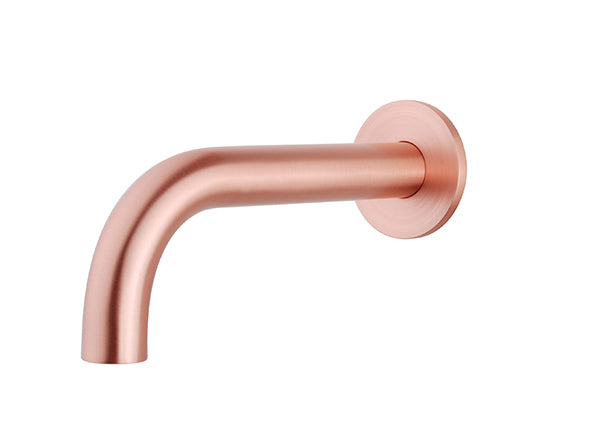 Eaucaral baduitloop rond 20 cm 1/2'' geborsteld koper
