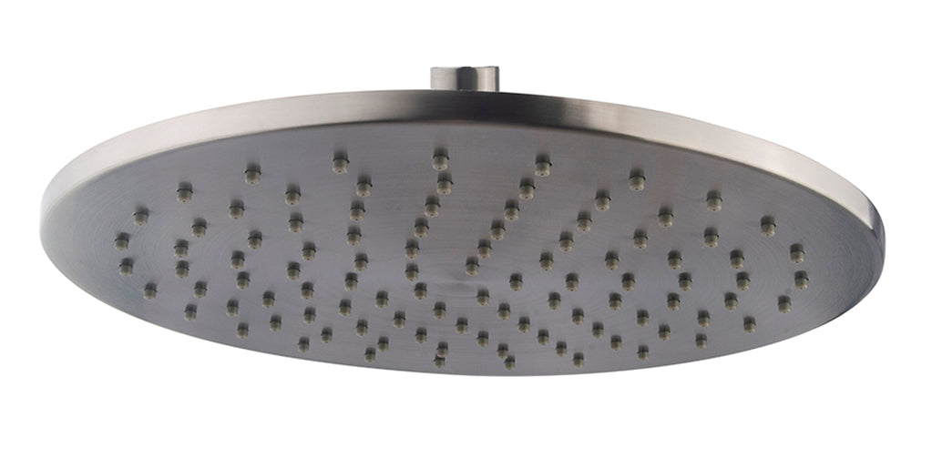 Eauunimatch hoofddouche rond 25 x 0,8 cm gunmetal pvd
