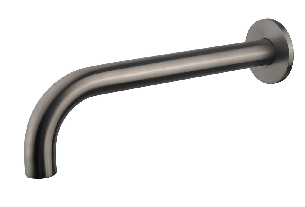 Eaucaral baduitloop rond 25 cm 1/2'' gunmetal pvd
