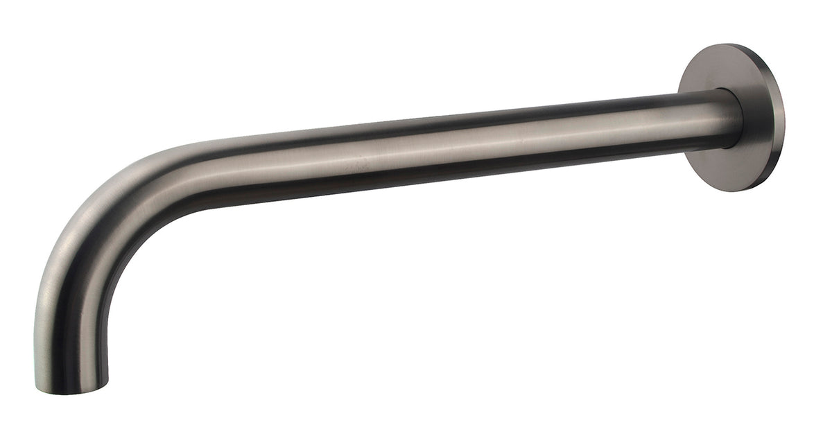 Eaucaral baduitloop rond 30 cm 1/2'' gunmetal pvd