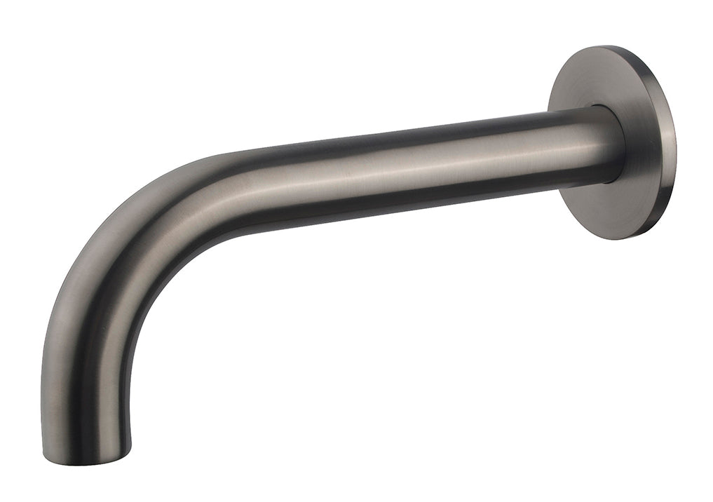 Eaucaral baduitloop rond 20 cm 1/2" gunmetal pvd