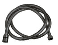 Eauunimatch doucheslang metaal 150 cm gunmetal pvd