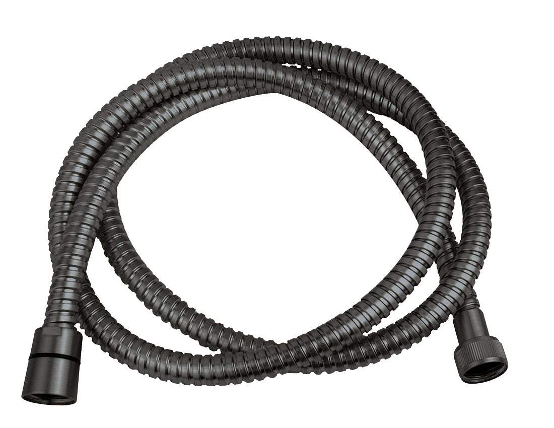 Eauunimatch doucheslang metaal 150 cm gunmetal pvd