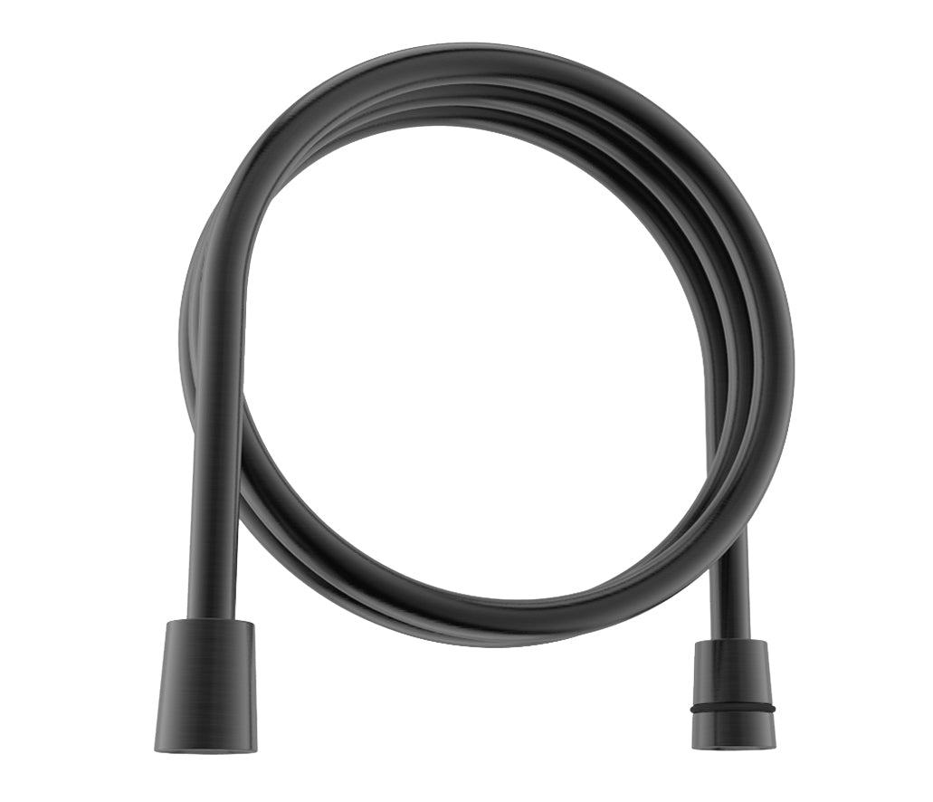 Eauunimatch doucheslang kunststof 150 cm gunmetal